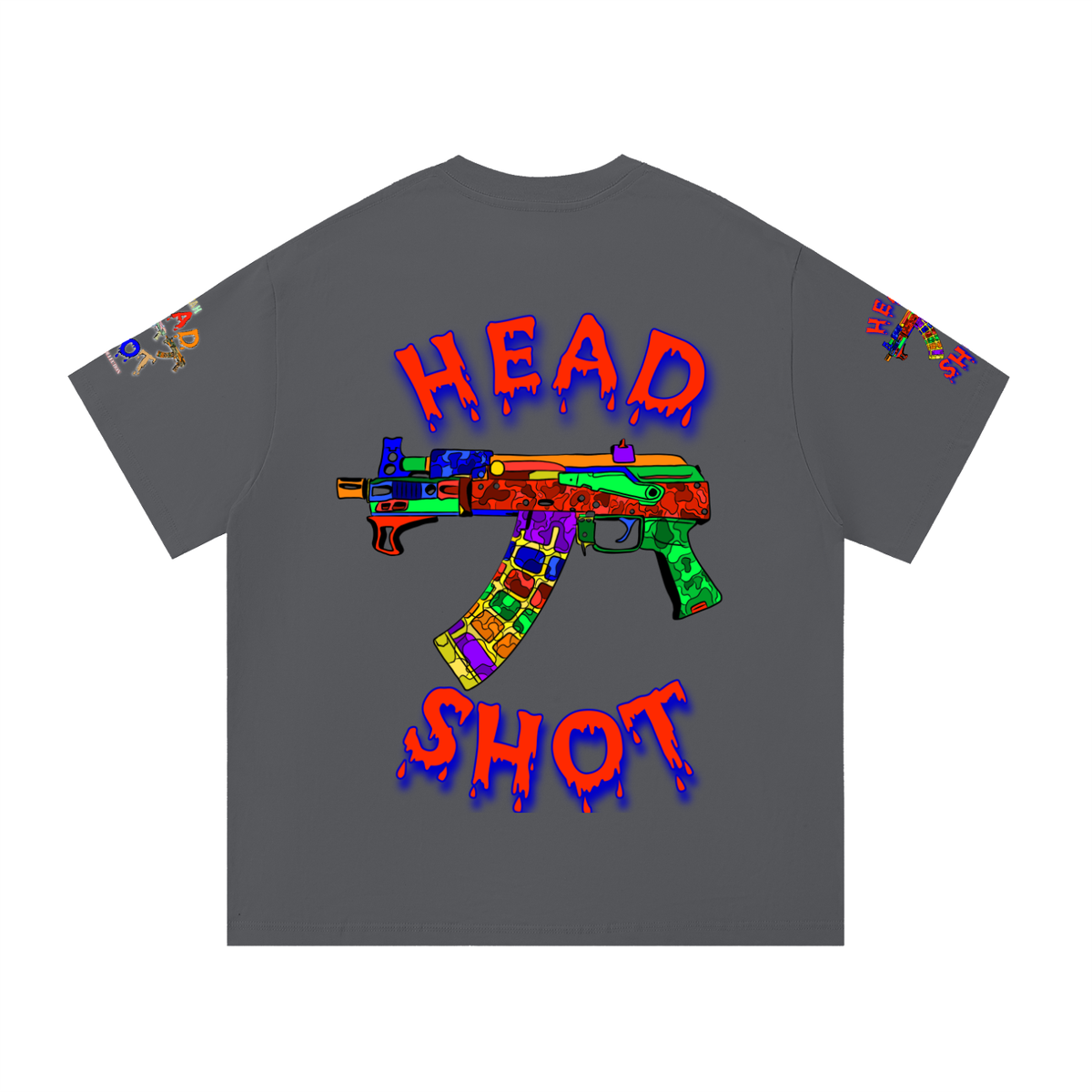 THS “DRACO” Collection Printed Sleeve Basic Tee
